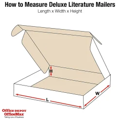 Partners Brand Deluxe Literature Mailers, 12 1/8