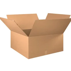 Partners Brand Double-Wall Heavy-Duty Corrugated Cartons, 30" x 30" x 16", Kraft, Box Of 5