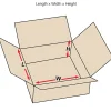 Partners Brand Flat Corrugated Boxes, 9" x 6" x 2", Kraft, Pack Of 25 Boxes