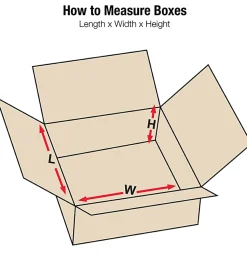 Partners Brand Flat Corrugated Boxes, 20" x 20" x 4", Kraft, Pack Of 10