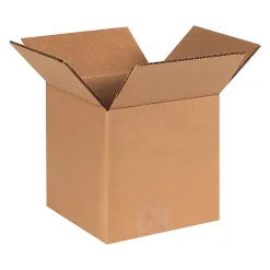Partners Brand Heavy-Duty Single Wall Boxes, 6