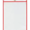 Partners Brand Job Ticket Holders, 9" x 12", Neon Red, Pack Of 15