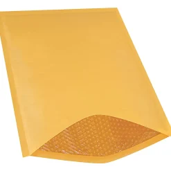 Partners Brand Kraft Heat-Seal Bubble Mailers, #7, 14 1/2