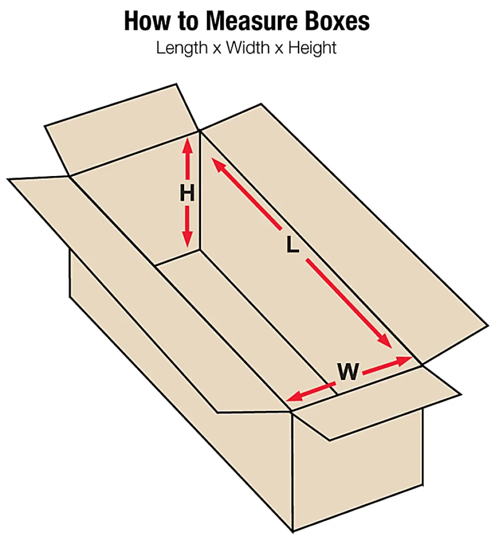 Partners Brand Long Corrugated Boxes, 33" x 8-1/2" x 5", Kraft, Pack Of 25 Boxes