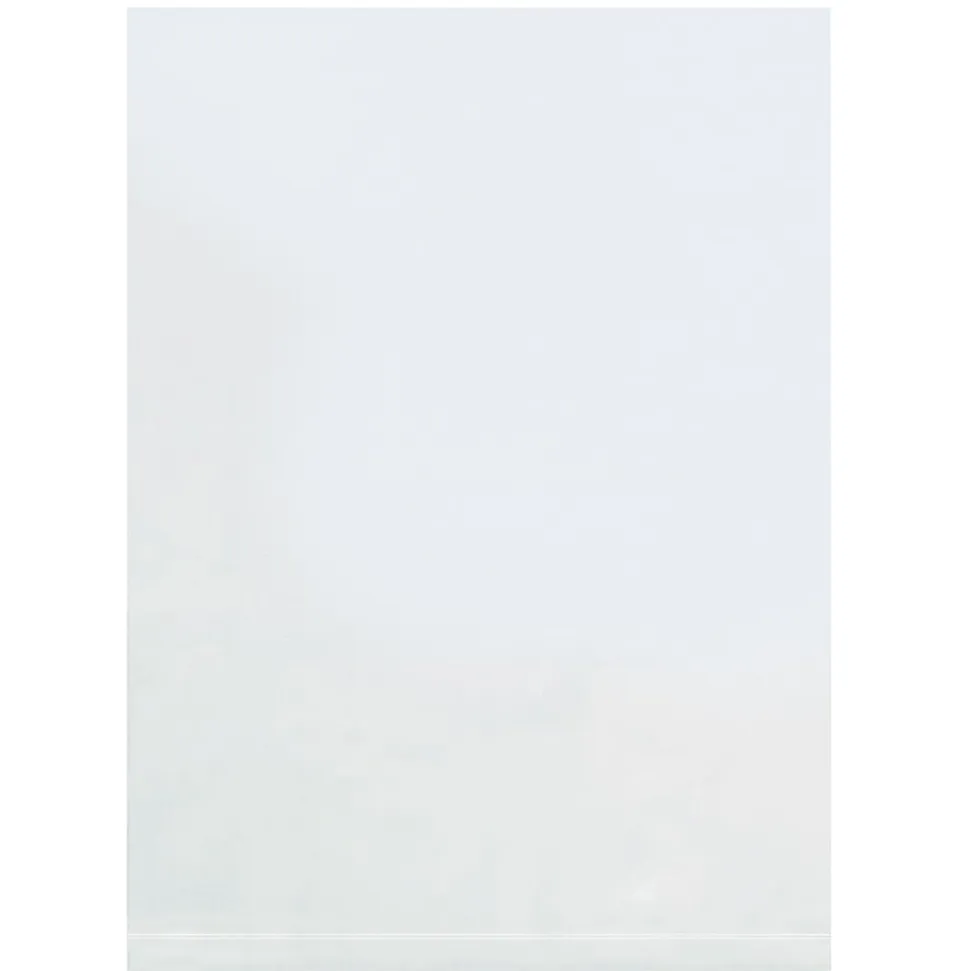 Partners Brand 6 Mil Flat Poly Bags, 30" x 30", Clear, Case Of 100