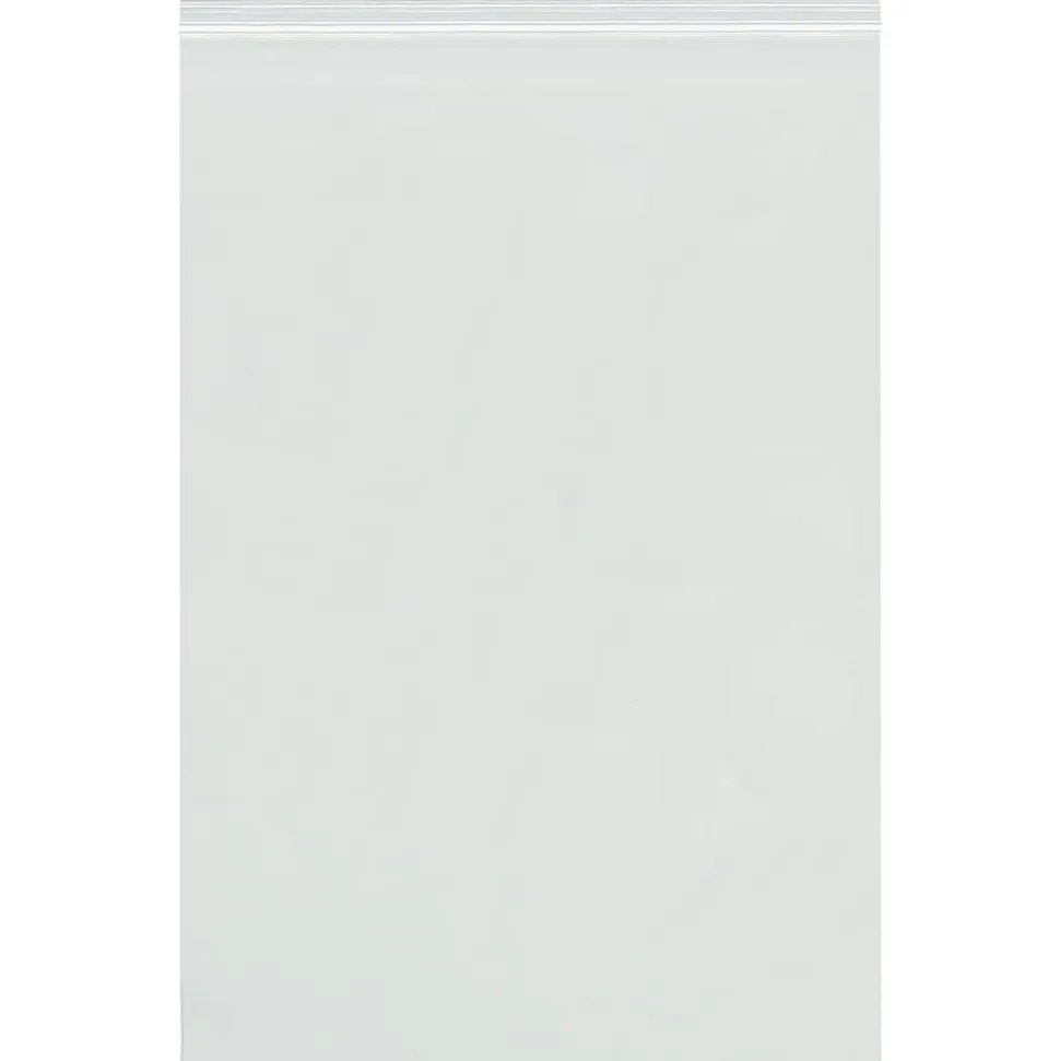 Partners Brand 8 Mil Reclosable Poly Bags, 12" x 15", Clear, Case Of 500