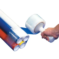 Partners Brand Narrow-Width Bundling Stretch Film With One Handle, 80 Gauge, 3