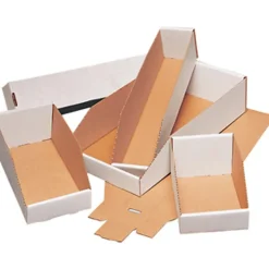 Partners Brand Open Top Bin Boxes, 12