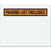 Partners Brand "Packing List Enclosed" Envelopes, Panel Face, Orange, 4 1/2" x 5 1/2" Pack Of 1,000