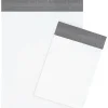 Partners Brand Returnable Poly Mailers, 12" x 15 1/2", White, Case Of 100