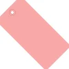 Partners Brand Shipping Tags, 8" x 4", Pink, Case Of 500