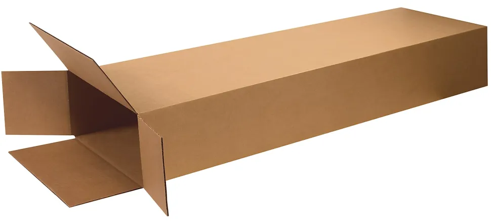 Partners Brand Side Loading Boxes 14" x 4" x 68", Bundle of 10