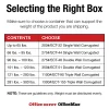 Partners Brand Side-Loading Boxes, 60"H x 8"W x 20"D, Kraft, Bundle Of 5