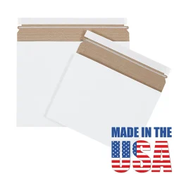 Partners Brand Stayflats® Gusseted Mailers, 12 1/2