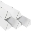 Partners Brand Triangular White Tube Mailers, 3" x 24 1/4", Pack Of 50