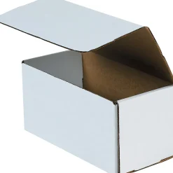 Partners Brand White Corrugated Mailers, 10