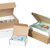 Partners Brand White Literature Mailers, 13" x 10" x 2", Pack Of 50