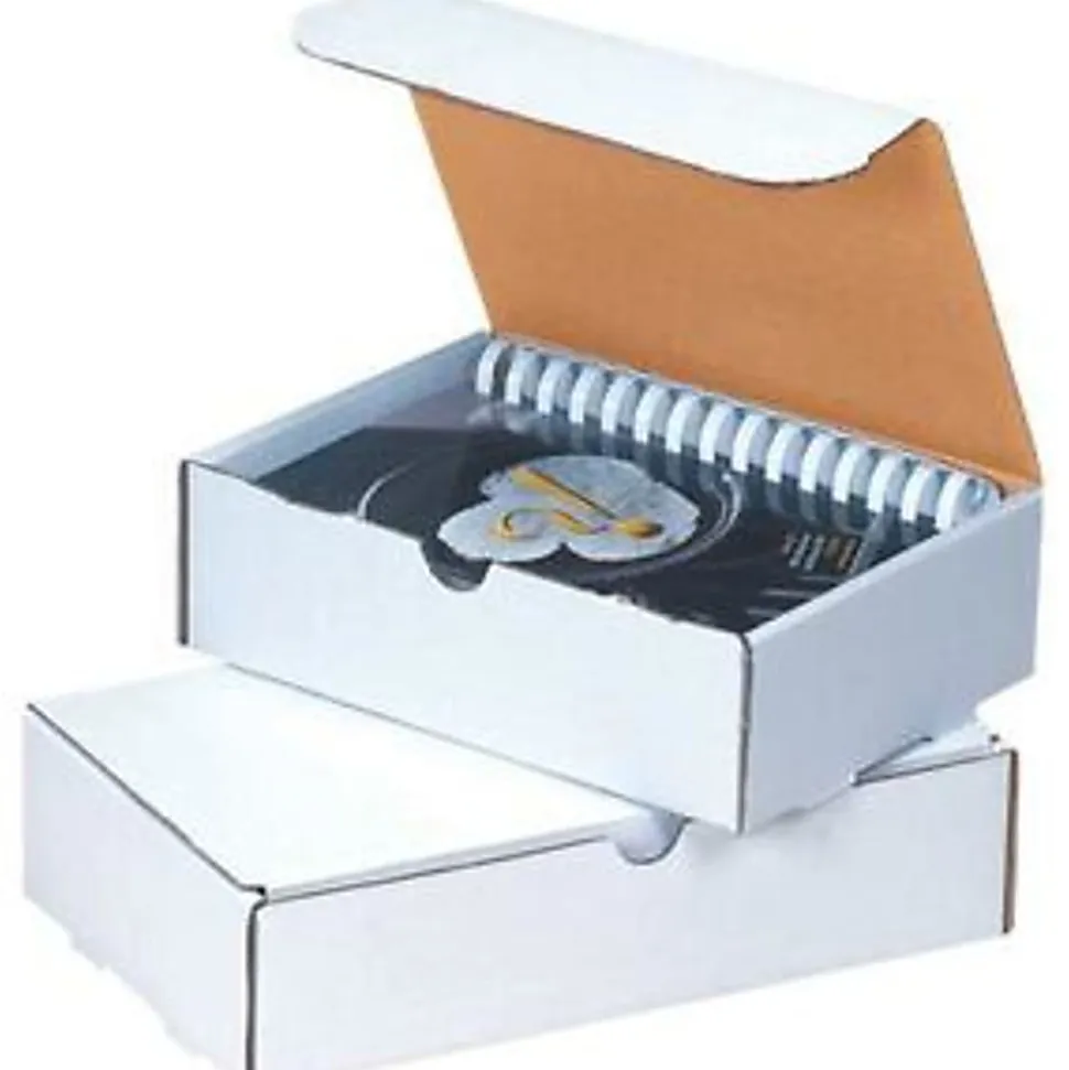 Partners Brand White Literature Mailers, 13" x 10" x 2", Pack Of 50