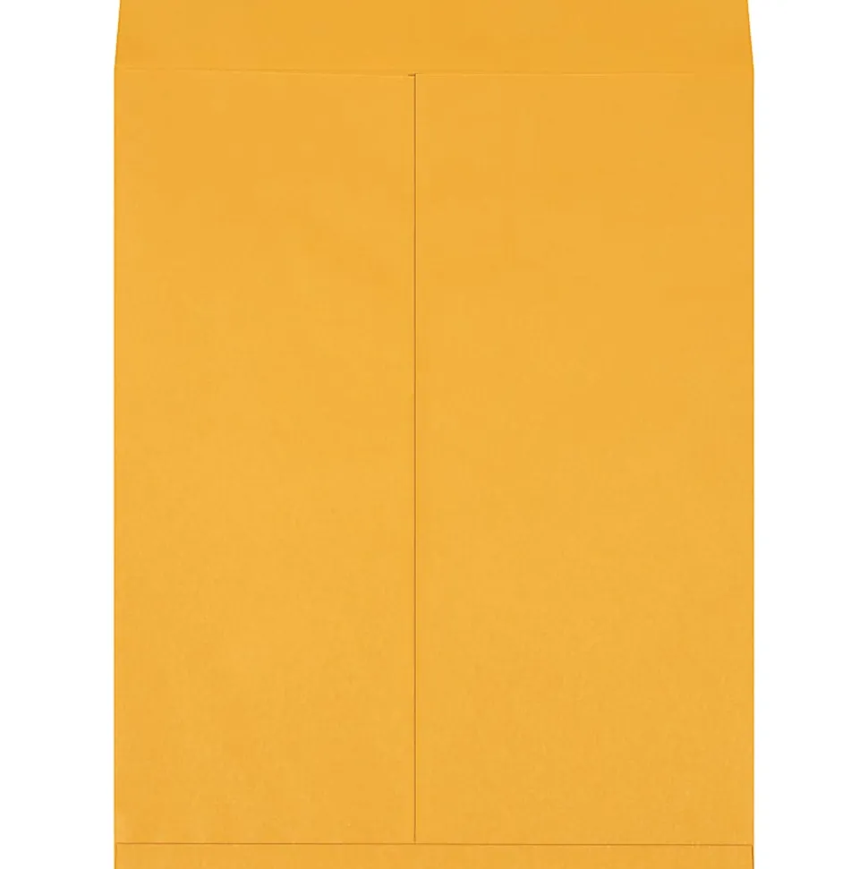 Partners Brand 18" x 23" Jumbo Manila Envelopes, Flap Closure, Brown Kraft, Box Of 100
