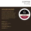 Peet's Coffee House Blend Keurig Single Serve K-Cup Pods, Dark Roast Coffee, 22 Count