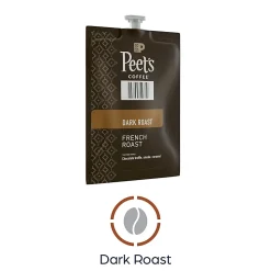 Peet s Coffee & Tea Single Serve Coffee Freshpacks, French Roast, Carton Of 76