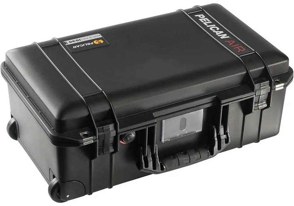 Pelican™ Air Protector™ Case With Pick N Pluck Foam, 9"H x 22"W x 12"D, Black