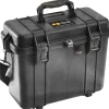 Pelican PELICAN 1430 TOP LOADER CASE BLACK - Double Throw Latch, Padlock Closure - Polycarbonate, Stainless Steel - Black