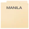 Pendaflex® Divide It Up® Multi-Section File Folders, 8 1/2" x 11, Letter Size, Manila, Pack Of 24