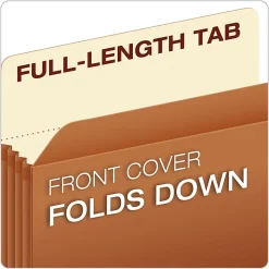 Pendaflex® Earthwise® Manila Expanding File Pocket, 5 1/4