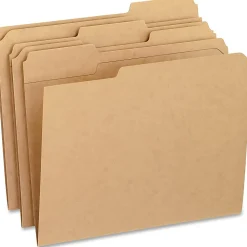 Pendaflex® File Folders, 1/3 Cut, Letter Size, Kraft, Pack Of 100