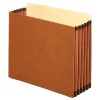Pendaflex® File Pockets, Cabinet, Letter Size, 5 1/4" Expansion, Brown, Box Of 10