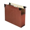 Pendaflex® Premium Expanding Files With Swing Hooks, 9 1/2" x 11 3/4", Dark Brown, Pack Of 5