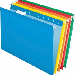 Pendaflex® Premium Reinforced Color Hanging Folders, Legal Size, Assortment #1, Pack Of 25