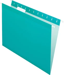 Pendaflex® Premium Reinforced Hanging Folders, 1/3 Cut, Letter Size, Standard Green, Pack Of 25