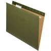 Pendaflex® Premium Reinforced Hanging File Folders With Tabs, Letter Size, Standard Green, Pack Of 25 Folders