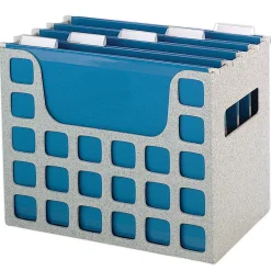 Pendaflex® Super Decoflex®, 5 File Folders, Letter Size, Granite