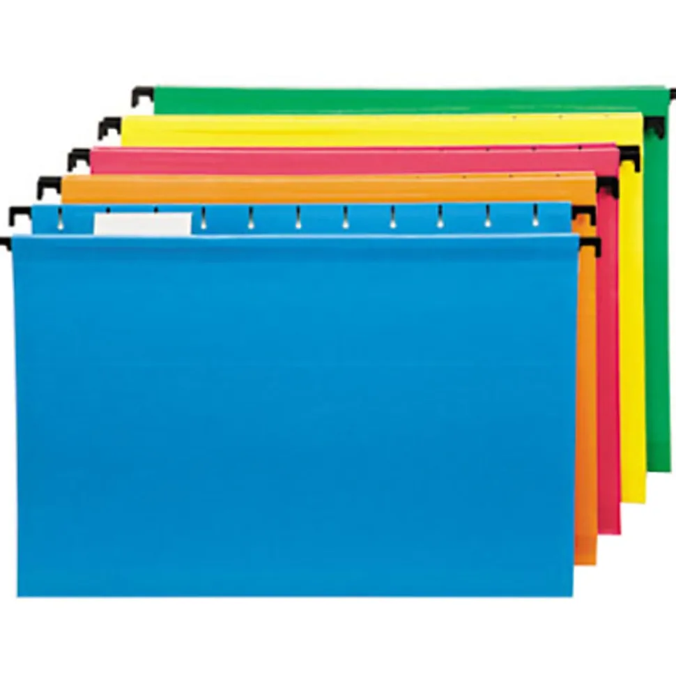Pendaflex® SureHook® Technology Hanging File Folders, Letter Size, Assorted Colors, Box Of 20 Folders