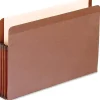 Pendaflex® Tyvek® Premium Reinforced File Pocket, 3 1/2" Expansion, 9 1/2" x 14 3/4", Dark Brown