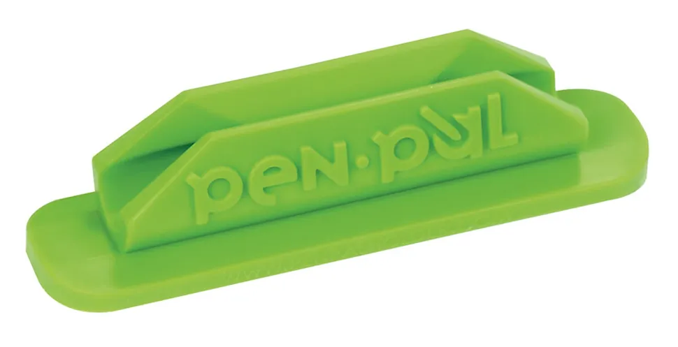 Pen Pal Pen and Pencil Holder, Writing Organizer for Home, School and Office, 4 Assorted Colors, 2-5/8" x 5/8", 12 Pack