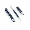 Pentel® EnerGel Alloy Retractable Gel Pen, Medium Point, 0.7 mm, Black Barrel, Black Ink