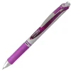 Pentel® EnerGel® Deluxe RTX Gel Pens, Medium Point, 0.7 mm, Assorted Barrels, Violet Ink, Pack Of 3