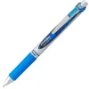 Pentel® Energel® Deluxe RTX Gel Pens, Medium Point, 0.7 mm, Assorted Barrels, Blue Ink, Pack Of 3