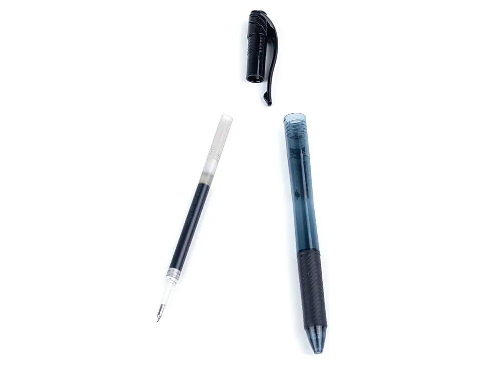 Pentel® EnerGel Retractable Liquid Gel Pen Refills, Fine Point, 0.7 mm, Black Ink