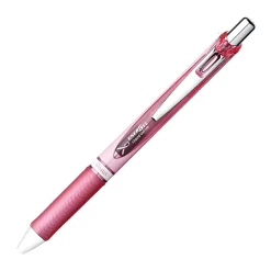 Pentel® EnerGel® RTX Retractable Liquid Gel Pens, Medium Point, 0.7 mm, Assorted Barrel Colors, Black Ink, Pack Of 3 Pens