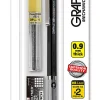 Pentel® Graphlet™ Mechanical Pencil with Lead and Eraser Set, 0.9mm, #2 Lead, Black Barrel