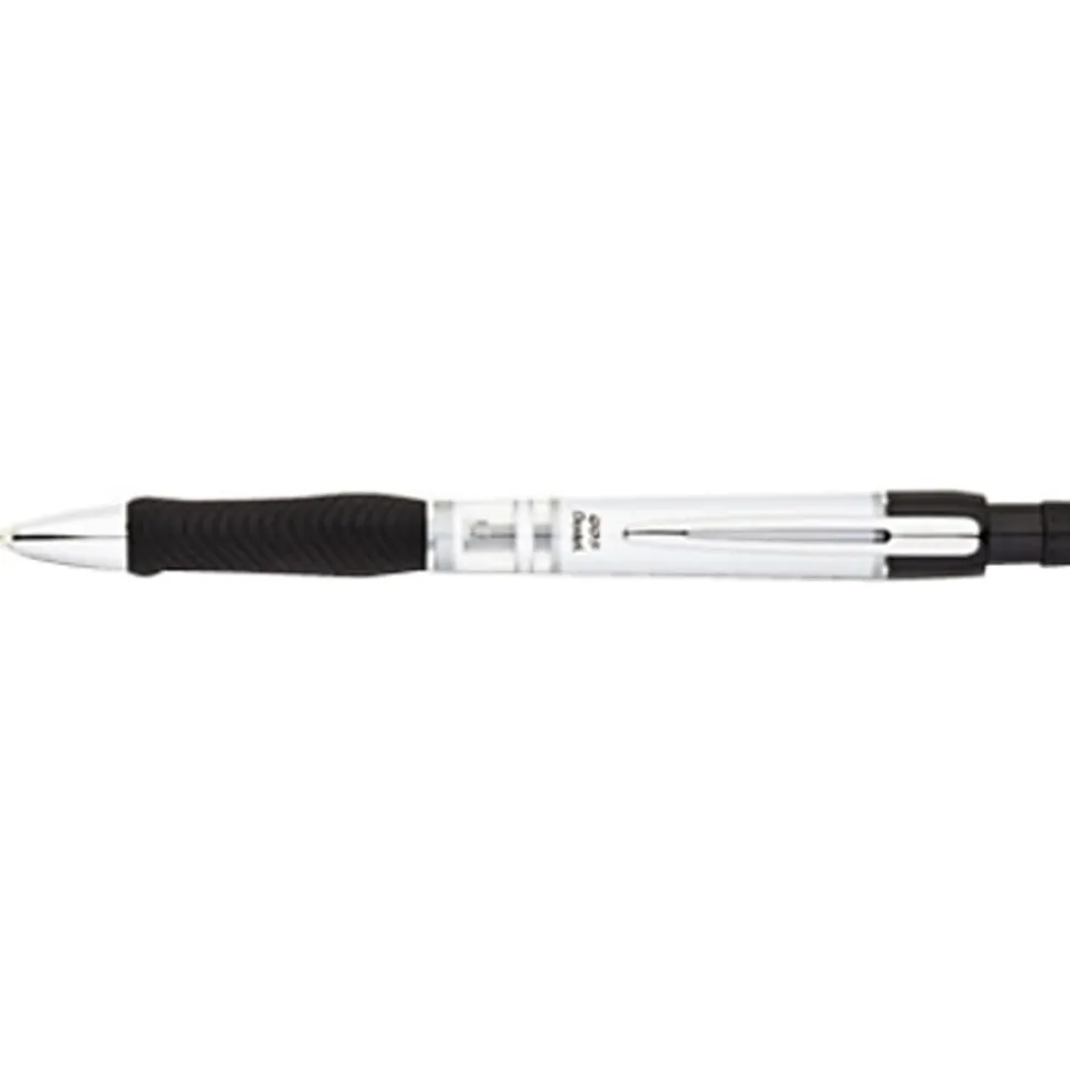 Pentel® Quick Dock™ Mechanical Pencil, 0.5 mm, Silver/Black Barrel