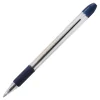 Pentel® R.S.V.P.® Ballpoint Pens, Medium Point, 1.0 mm, Clear Barrel, Blue Ink, Pack Of 12