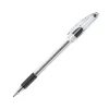 Pentel® R.S.V.P.® Ballpoint Pens, Medium Point, 1.0mm, Transparent Barrel, Black Ink, Pack Of 5