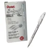 Pentel® Sunburst™ Metallic Pen, Silver, Pack of 12