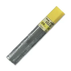 Pentel® Super Hi-Polymer® Leads, 0.9 mm, HB, 15 Leads Per Tube